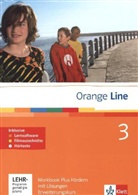 Frank Haß - Orange Line - Bd.3: 3. Lernjahr, Workbook Plus Fördern mit Lösungen, m. Audio-CD u. CD-ROM (Erweiterungskurs)