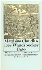 Matthias Claudius - Der Wandsbecker Bote