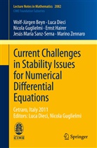 Wolf-Jürge Beyn, Wolf-Jürgen Beyn, Luc Dieci, Luca Dieci, Nicola Guglielmi, Nicola et Guglielmi... - Current Challenges in Stability Issues for Numerical Differential Equations