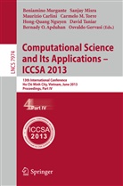 Bernady O. Apduhan, Maurizio Carlini, Maurizio Carlini et al, Osvaldo Gervasi, Sanja Misra, Sanjay Misra... - Computational Science and Its Applications -- ICCSA 2013. Pt.4