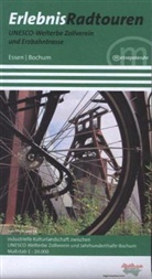 Regionalverband Ruhr - ErlebnisRadtouren UNESCO-Welterbe Zollverein und Erzbahntrasse, Radkarte