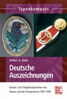 Volker A Behr, Volker A. Behr - Deutsche Auszeichnungen