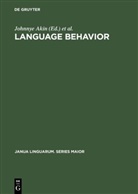 Johnnye Akin, Alvi Goldberg, Alvin Goldberg, Gail Myers, Gail Myers et al, Joseph Stewart - Language Behavior