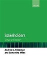 Andrew L. Friedman, Andrew L. Miles Friedman, Friedman Andrew L., Samantha Miles - Stakeholders