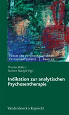 Matejek, Matejek, Norbert Matejek, Thoma Müller, Thomas Müller - Indikation zur analytischen Psychosentherapie