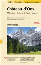 Bundesamt für Landestopografie swisstopo, Bundesam für Landestopografie swisstopo, Bundesamt für Landestopografie swisstopo - Landeskarte der Schweiz: Chateau-d'Oex