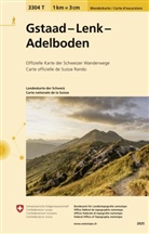 Bundesamt für Landestopografie swisstopo, Bundesam für Landestopografie swisstopo, Bundesamt für Landestopografie swisstopo - Landeskarte der Schweiz: Gstaad - Lenk - Adelboden
