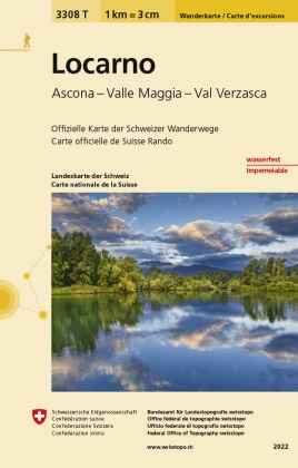 Bundesamt für Landestopografie swisstopo, Bundesam für Landestopografie swisstopo, Bundesamt für Landestopografie swisstopo - Landeskarte der Schweiz: Locarno - Ascona - Valle Maggia - Val Verzasca