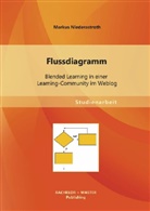 Markus Niederastroth - Flussdiagramm: Blended Learning in einer Learning-Community im Weblog