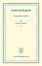 Friedrich Bendixen - Geld und Kapital