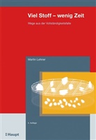 Martin Lehner - Viel Stoff - wenig Zeit