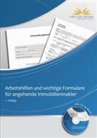 Ralf Benz, Franzisk Link, Franziska Link - Arbeitshilfen und wichtige Formulare für angehende Immobilienmakler, m. 1 Audio