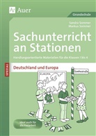 Somme, Sommer, Markus Sommer, Sandr Sommer, Sandra Sommer - Sachunterricht an Stationen SPEZIAL - Deutschland und Europa