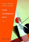 Andrea Bonomi, Andreas Bucher - Droit international privé