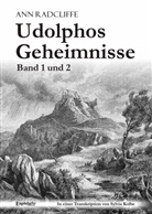 Ann Radcliffe, Sylvi Kolbe, Sylvia Kolbe - Udolphos Geheimnisse - Band 1 und 2. Bd.1/2