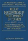 Larry Seetaram Dwyer, Larry/ Seetaram Dwyer, Larry Dwyer, Neelu Seetaram - Recent Developments in the Economics of Tourism