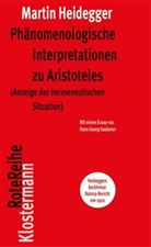 Martin Heidegger, Günthe Neumann, Günther Neumann - Phänomenologische Interpretationen zu Aristoteles