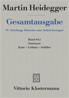 Martin Heidegger, Günther Neumann - Gesamtausgabe - 84.1: Seminare. Tl.1