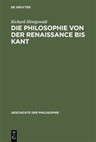 Richard Hönigswald, Nicolai [Mitarb ] Hartmann u a, Osca Ewald, Oscar Ewald - Die Philosophie von der Renaissance bis Kant