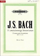Johann Sebastian Bach, Ulrich Bartels - 15 zweistimmige Inventionen BWV 772-786, für Klavier