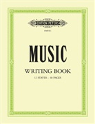 Edition Peters - Peters Music Writing Book