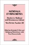 Reinhold F. Polleichtner Glei, Wolfgang Glei Polleichtner, Reinhold F Glei, Reinhold F. Glei, Wolfgang Polleichtner - Medievalia Et Humanistica, No. 39
