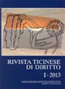 Marco Borghi - Rivista ticinese di diritto 1/2013
