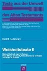 Burkard Günter, Ingo Kottsieper, I Shirun-Grumach, Irene Shirun-Grumach, Heike Sternberg-el Hotabi, Heinz Thissen... - Texte aus der Umwelt des Alten Testaments, Bd 3: Weisheitstexte, Mythen und Epen / Weisheitstexte II