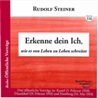 Rudolf Steiner - Erkenne dein Ich