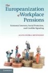 Alexandra Hennessy, Alexandra (Seton Hall University Hennessy, Hennessy Alexandra - Europeanization of Workplace Pensions