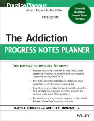David Berghuis, David J Berghuis, David J. Berghuis, David J. Jongsma Berghuis, Arthur Jongsma, … - Addiction Progress Notes Planner