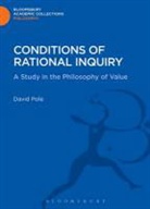 David Pole, Pole David - Conditions of Rational Inquiry