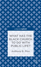 A Pinn, A. Pinn, Anthony B. Pinn - What Has the Black Church to Do With Public Life?