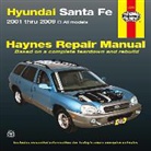 Editors of Haynes Manuals, Haynes Publishing - Hyundai Santa Fe