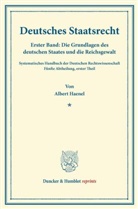 Albert Haenel, Kar Binding, Karl Binding - Deutsches Staatsrecht.