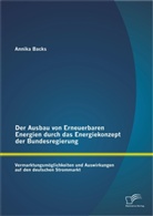 Annika Backs - Der Ausbau von Erneuerbaren Energien durch das Energiekonzept der Bundesregierung