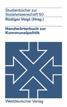 Rüdige Voigt, Rüdiger Voigt - Handwörterbuch zur Kommunalpolitik