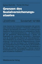 Olk, Olk, Thomas Olk, Barbar Riedmüller, Barbara Riedmüller - Grenzen des Sozialversicherungsstaates