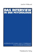 Joachim Wittkowski - Das Interview in der Psychologie