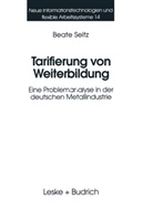 Beate Seitz - Tarifierung von Weiterbildung