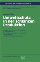 JÃ¼rgen Fleig, Jürgen Fleig - Umweltschutz in der schlanken Produktion