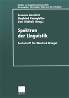Susanne Anschütz, Siegfrie Kanngiesser, Siegfried Kanngießer, Gert Rickheit - Spektren der Linguistik
