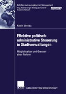 Katrin Vernau - Effektive politisch-administrative Steuerung in Stadtverwaltungen