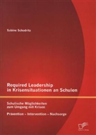 Sabine Schodritz - Required Leadership in Krisensituationen an Schulen: Schulische Möglichkeiten zum Umgang mit Krisen