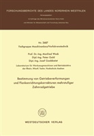 Manfred Weck - Bestimmung von Getriebeverformungen und Flankenrichtungskorrekturen mehrstufiger Zahnradgetriebe