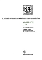 Erich Meuthen - Das Basler Konzil als Forschungsproblem der europäischen Geschichte