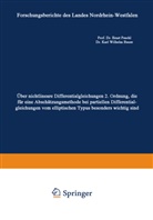 Karl Wilhelm Bauer, Erns Peschl, Ernst Peschl - Über nichtlineare Differentialgleichungen 2. Ordnung, die für eine Abschätzungsmethode bei partiellen Differentialgleichungen vom elliptischen Typus besonders wichtig sind