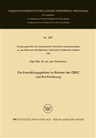 Hans Evers - Die Entwicklungsgebiete im Rahmen der OEEC und ihre Förderung