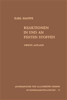 Karl Hauffe - Reaktionen in und an festen Stoffen