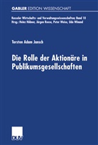Torsten Adam Jansch - Die Rolle der Aktionäre in Publikumsgesellschaften